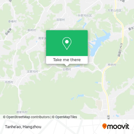 Tanhe’ao map