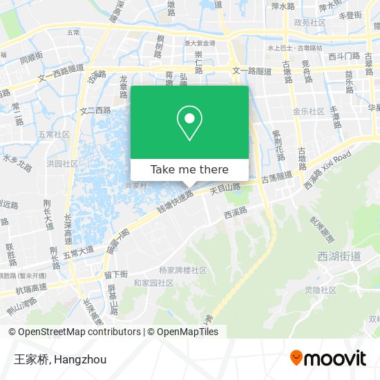 王家桥 map