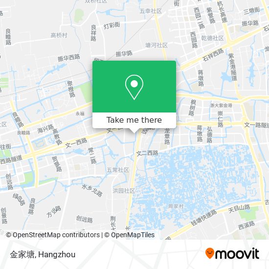 金家塘 map