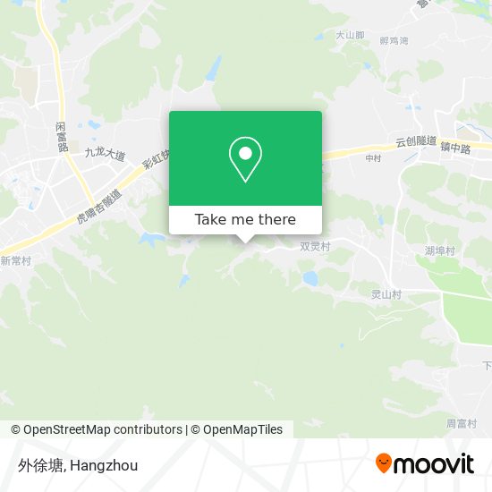 外徐塘 map