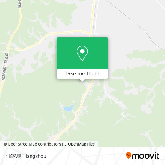 仙家坞 map