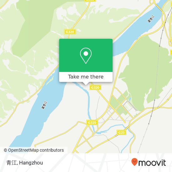 青江 map