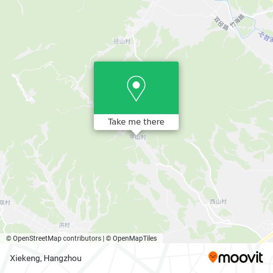 Xiekeng map
