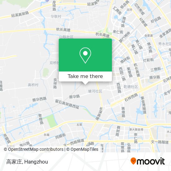 高家庄 map