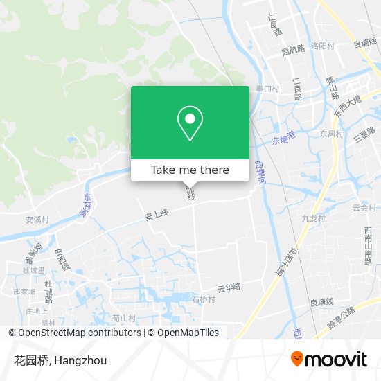 花园桥 map