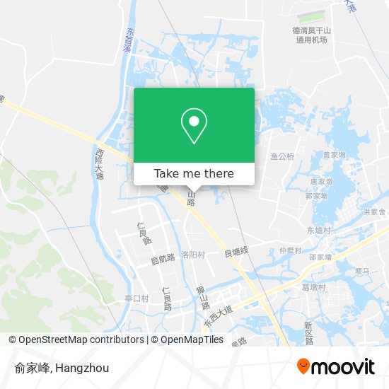 俞家峰 map