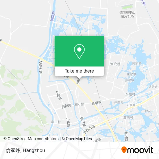 俞家峰 map
