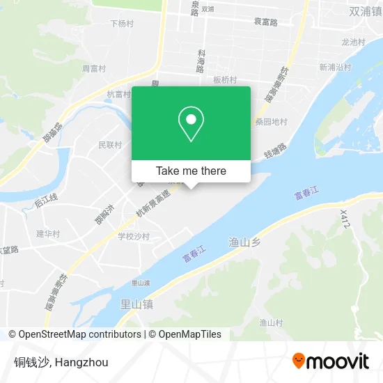 铜钱沙 map