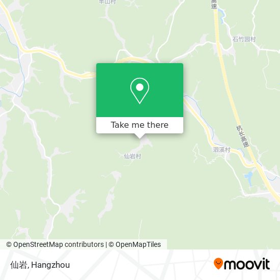 仙岩 map