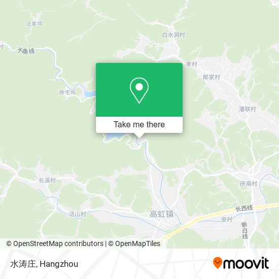 水涛庄 map