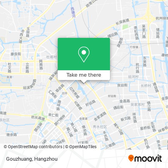 Gouzhuang map