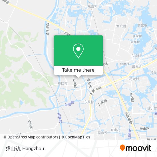 獐山镇 map