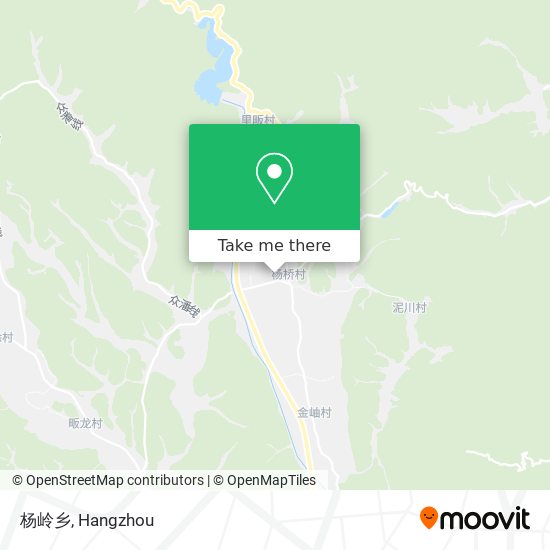 杨岭乡 map