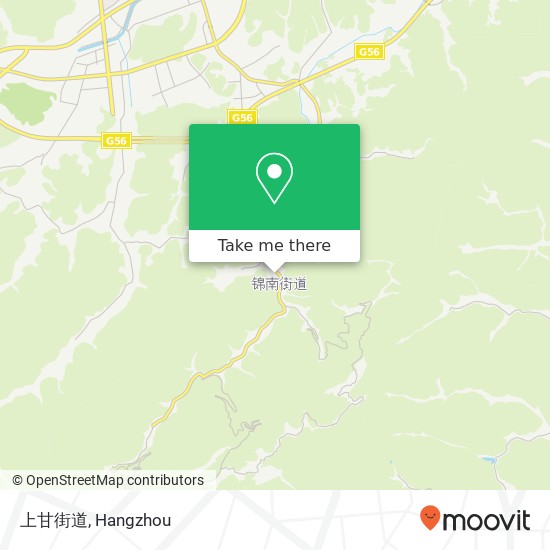 上甘街道 map