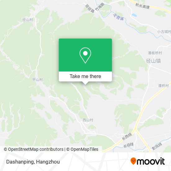 Dashanping map