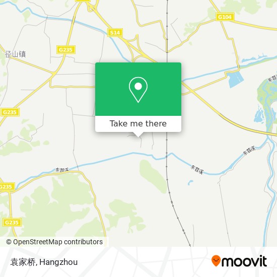 袁家桥 map