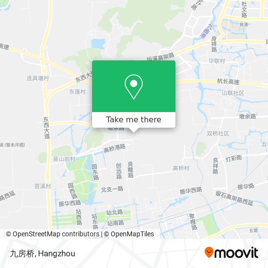 九房桥 map