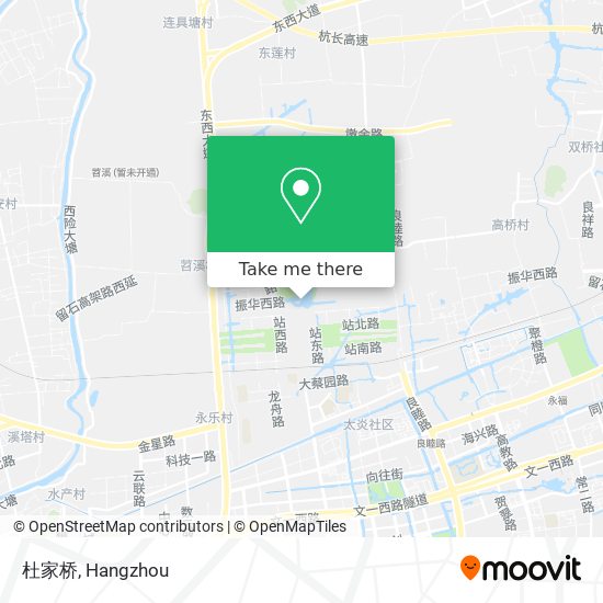 杜家桥 map