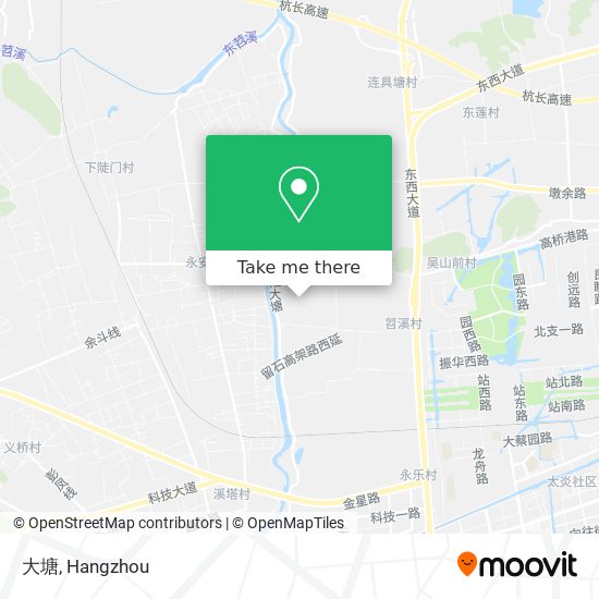 大塘 map