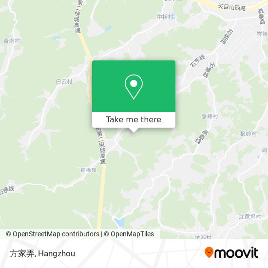 方家弄 map