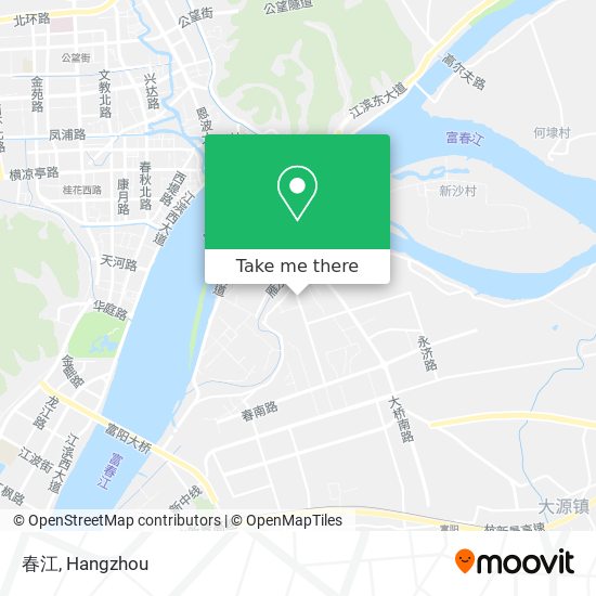 春江 map