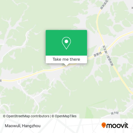 Maowuli map