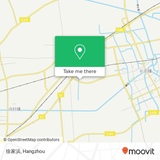 徐家浜 map