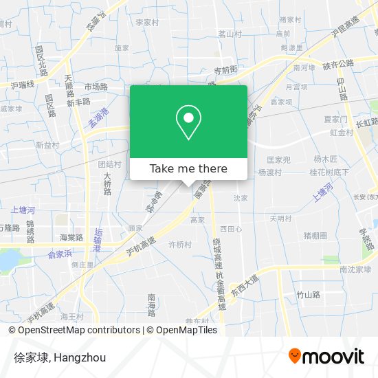 徐家埭 map