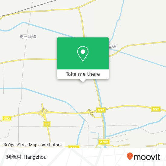 利新村 map