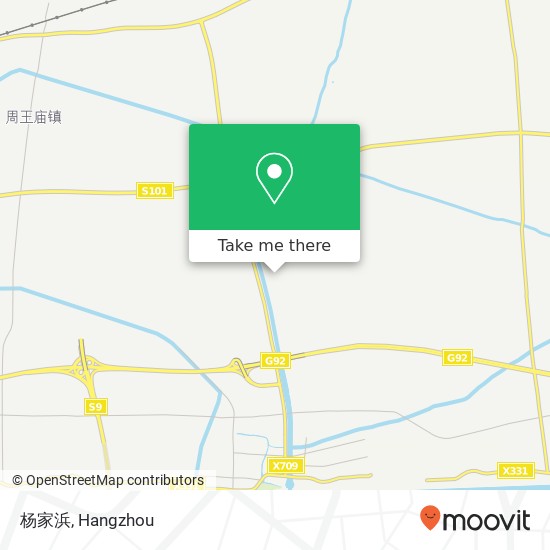 杨家浜 map