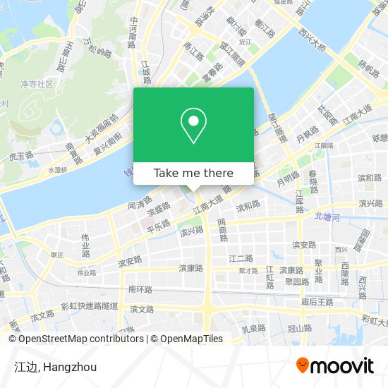 江边 map