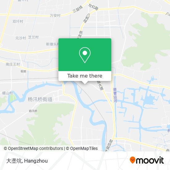 大垄坑 map