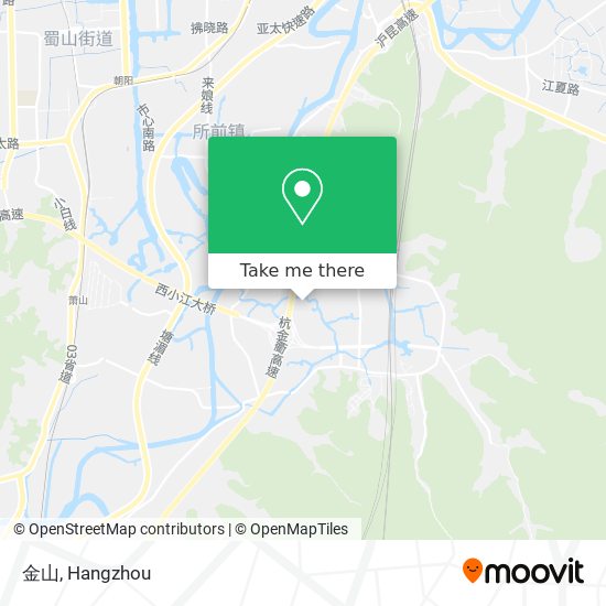 金山 map