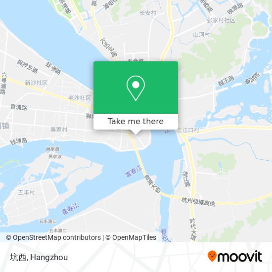 坑西 map
