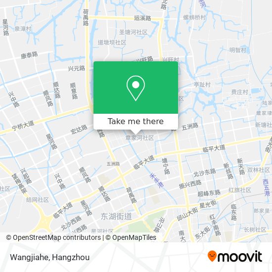 Wangjiahe map