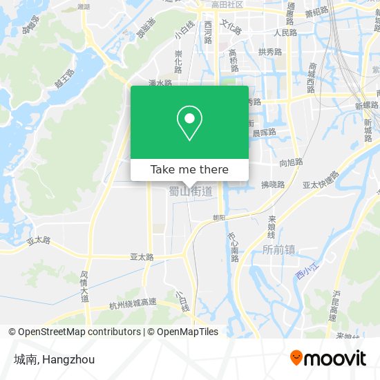 城南 map