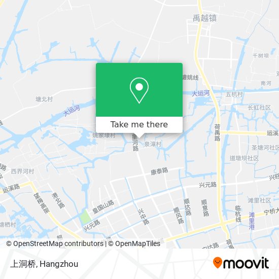 上洞桥 map