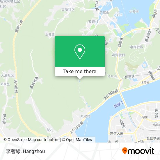 李蓍埭 map