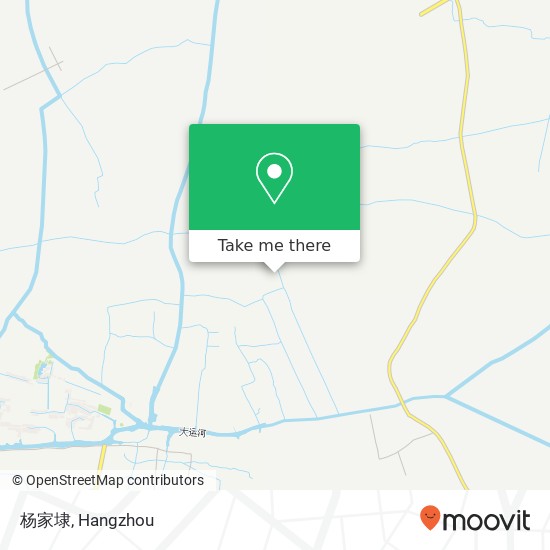 杨家埭 map