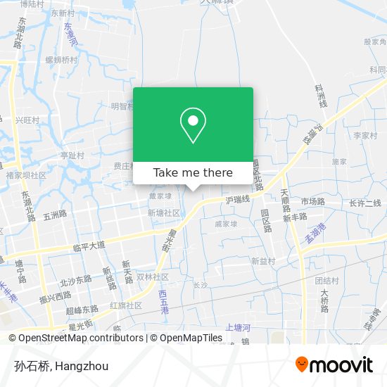 孙石桥 map