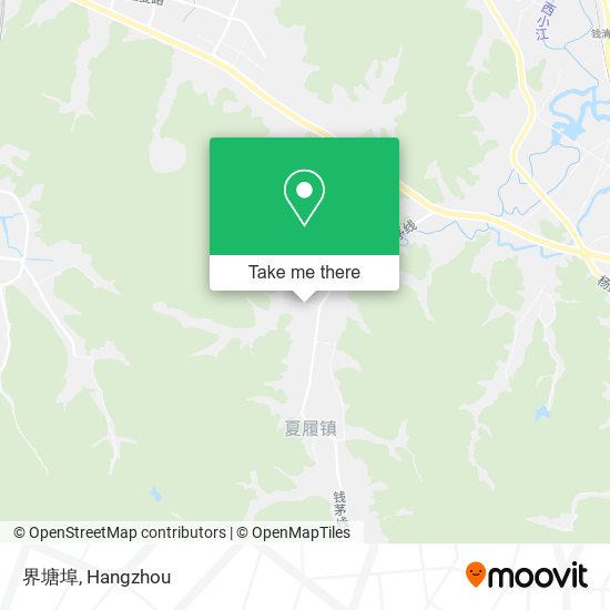 界塘埠 map