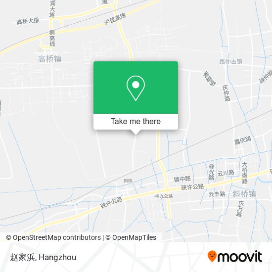赵家浜 map