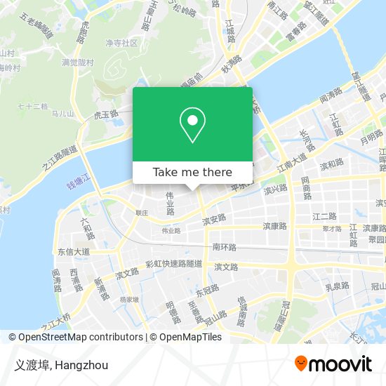 义渡埠 map