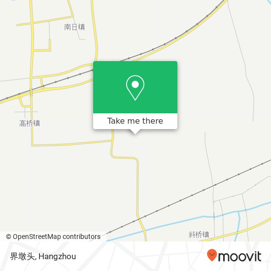 界墩头 map