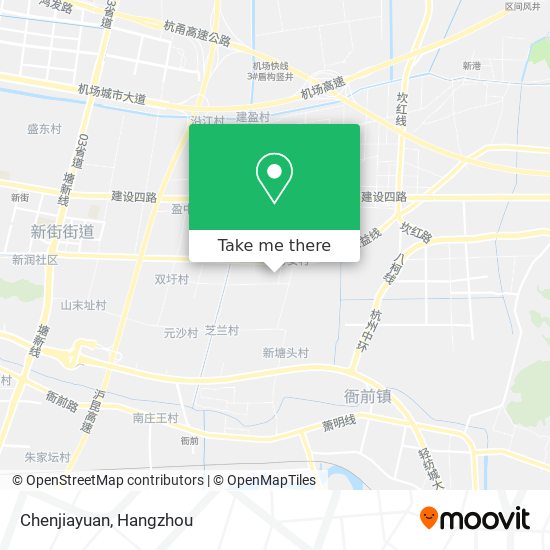 Chenjiayuan map