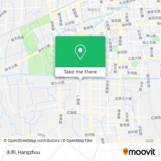 永和 map