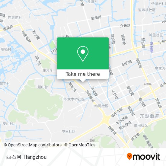 西石河 map