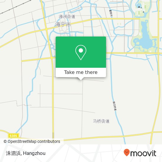 洙泗浜 map