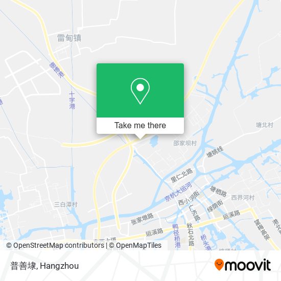 普善埭 map