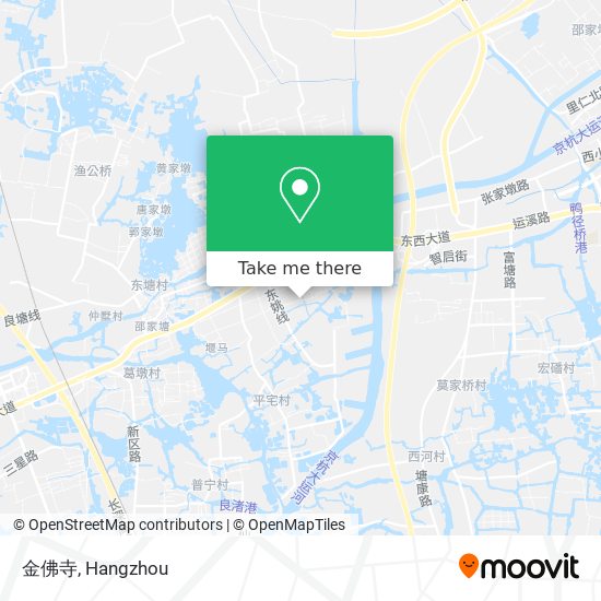金佛寺 map